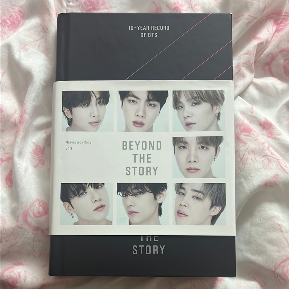 BTS Beyond the Story 10-year record of BTS book - Black and White